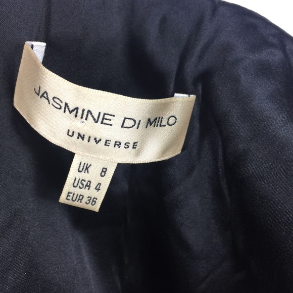 Jasmine Di Milo Silk Strappy Little Black Dress - Picture 9 of 15